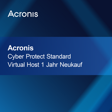 Acronis Cyber Protect Standard Virtuaalipalvelin