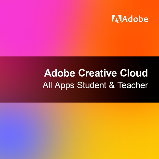 Adobe Creative Cloud Kaikki sovellukset opiskelijoille ja opettajille