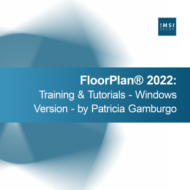 FloorPlan® 2022: Koulutus ja opetusohjelmat - Windows-versio - kirjoittanut Patricia Gamburgo