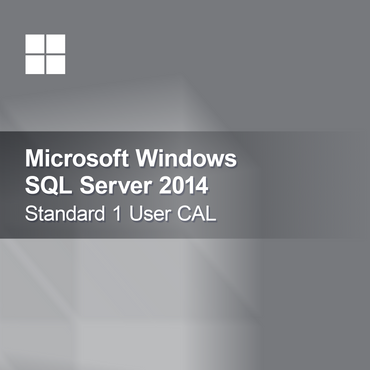 Microsoft SQL Server 2014 Standard 1 käyttäjän CAL