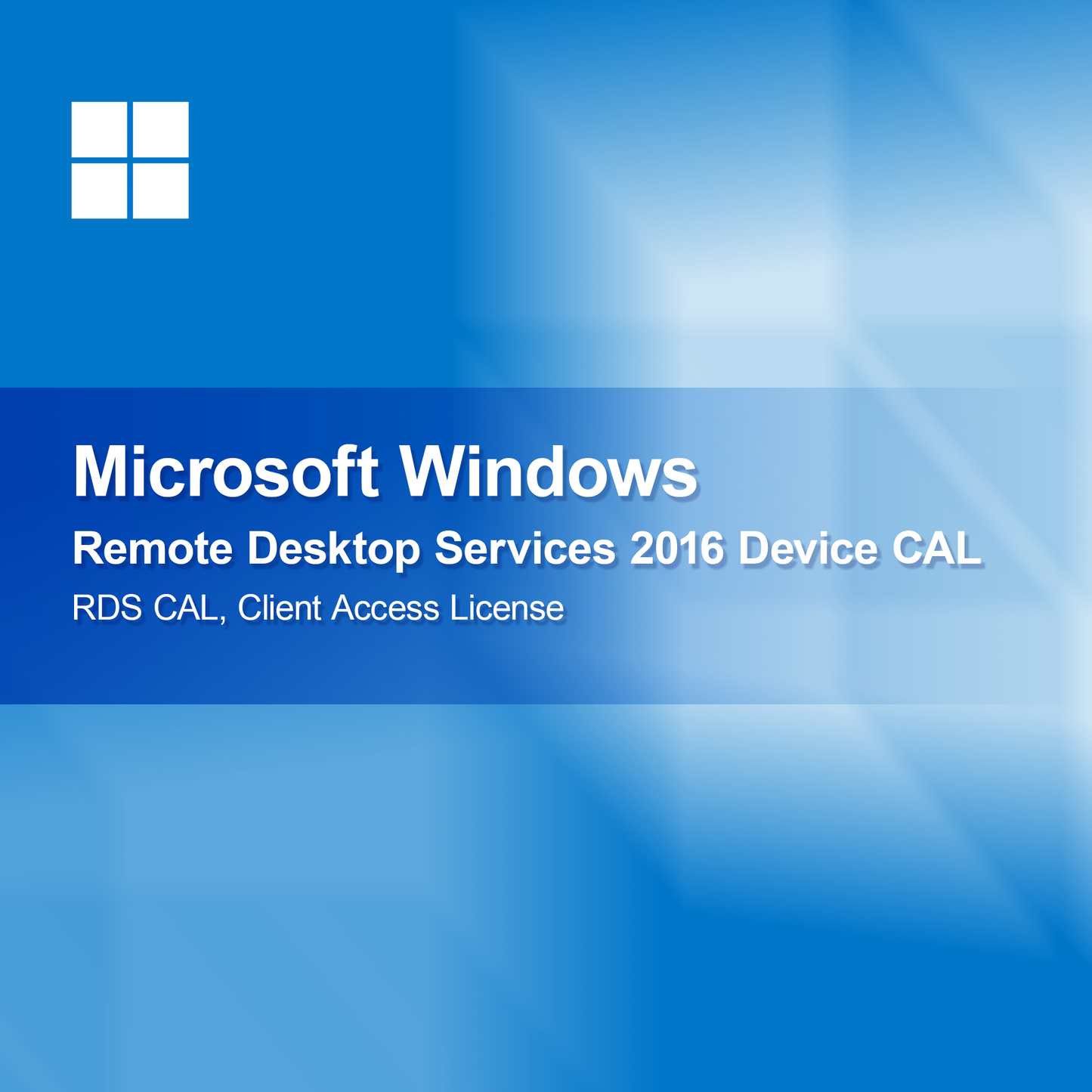 Microsoft Windows Remote Desktop Services 2016 -laitteen CAL, RDS CAL, asiakaslisenssi