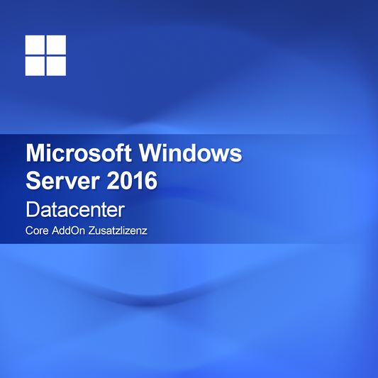 Microsoft Windows Server 2016 Datacenter, Core AddOn lisenssilaajennus