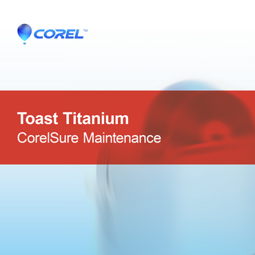 Toast Titanium CorelSure -ylläpito