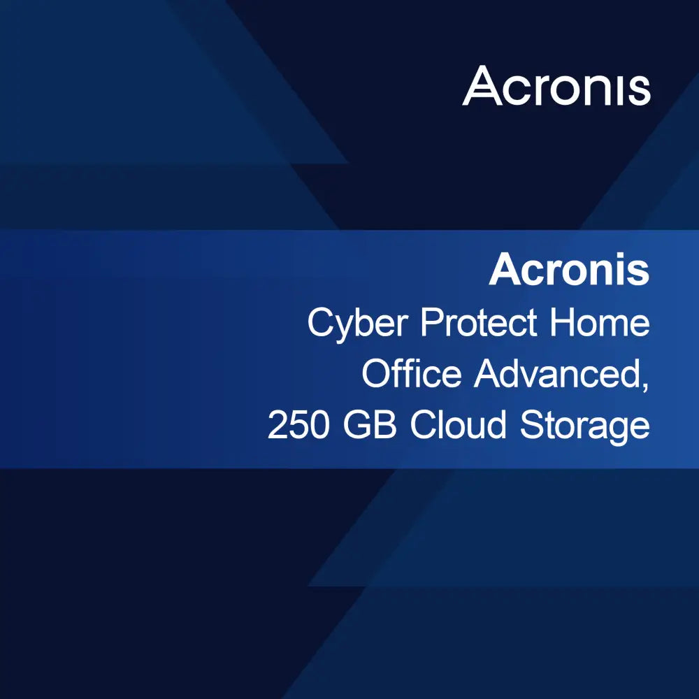 Acronis Cyber Protect Home Office Advanced, 250 GB pilvitallennustila
