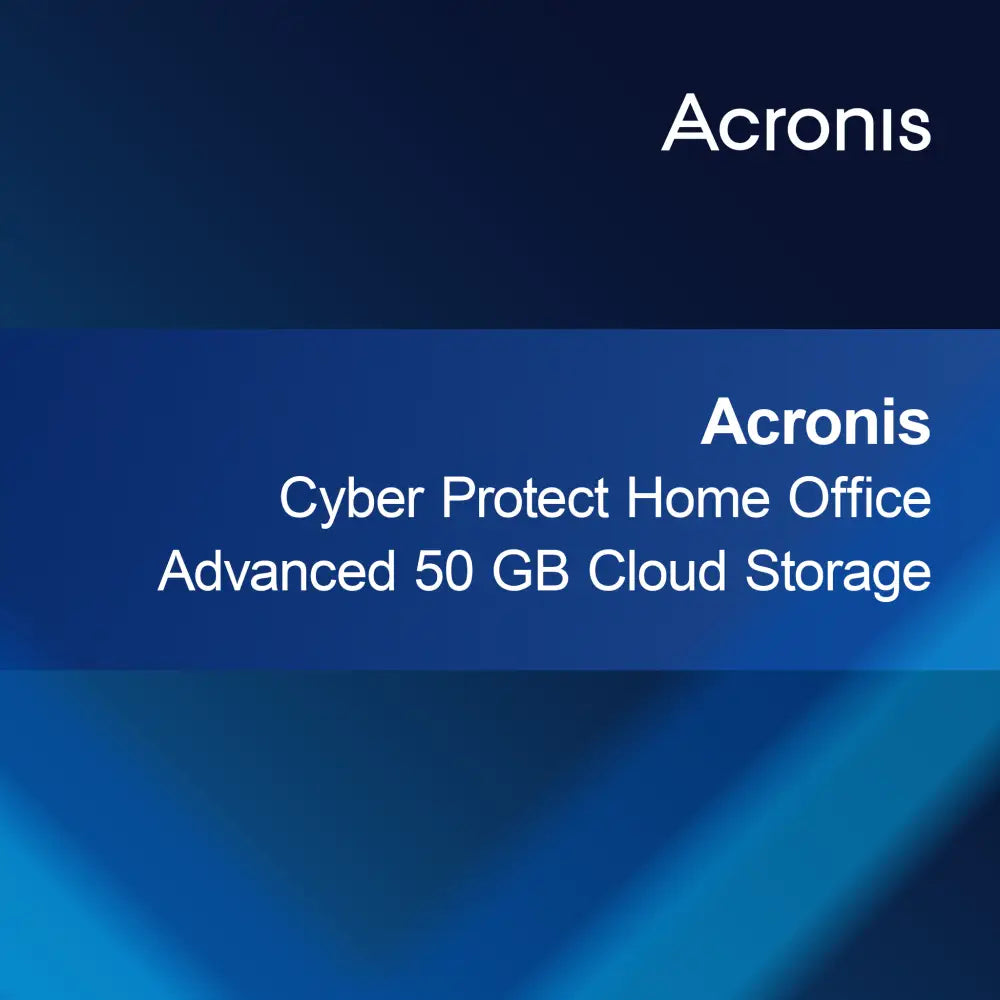 Acronis Cyber Protect Home Office Advanced 50 GB pilvitallennustila