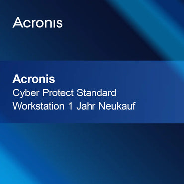 Acronis Cyber Protect Standard -työasema