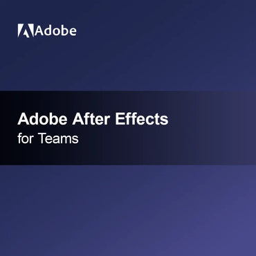 Adobe After Effects tiimeille