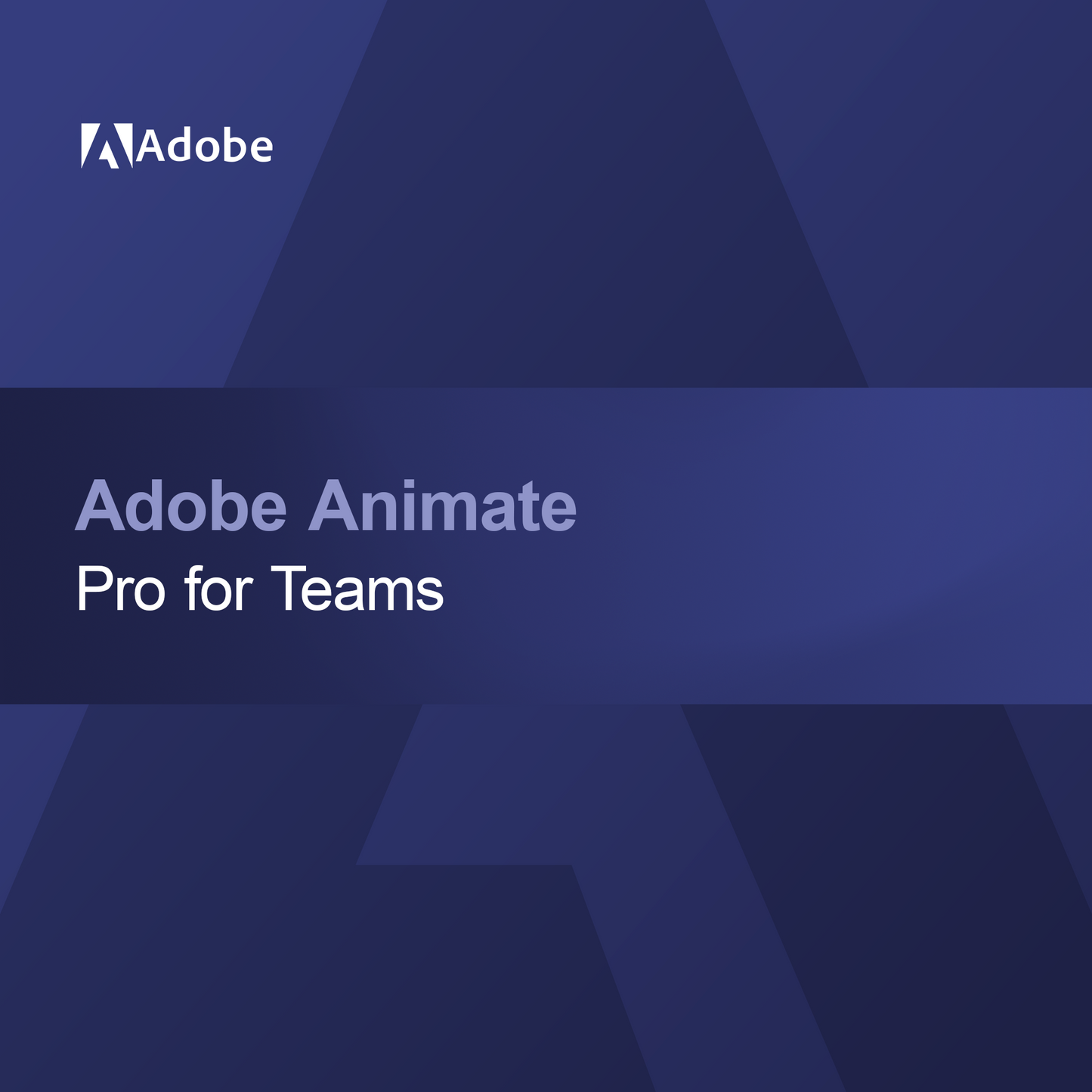 Adobe Animate - Pro tiimeille