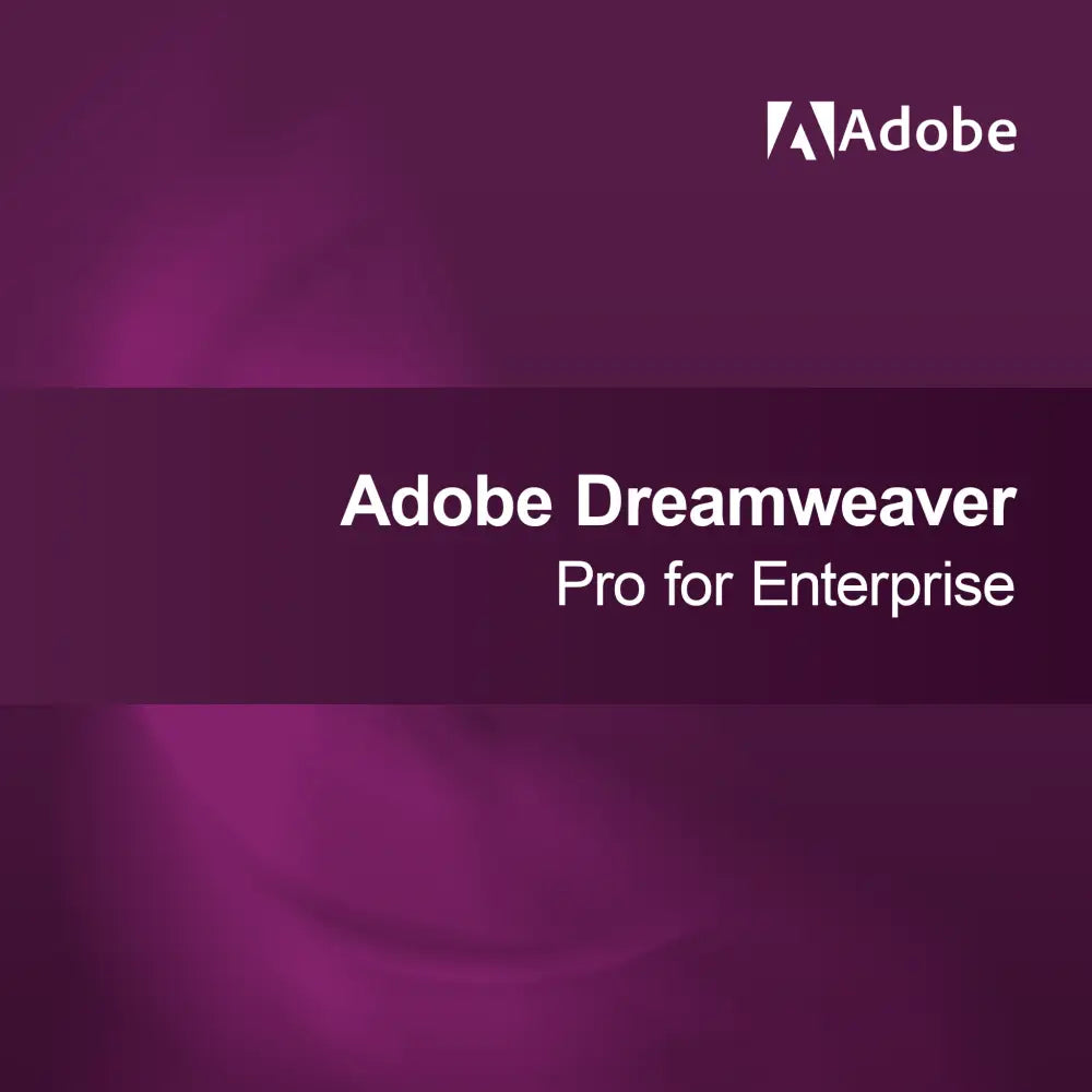 Adobe Dreamweaver - Pro yrityksille