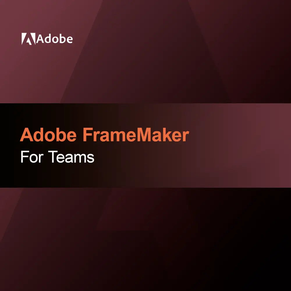 Adobe FrameMaker tiimeille