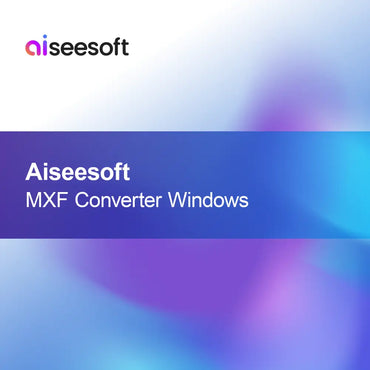 Aiseesoft MXF-muunnin