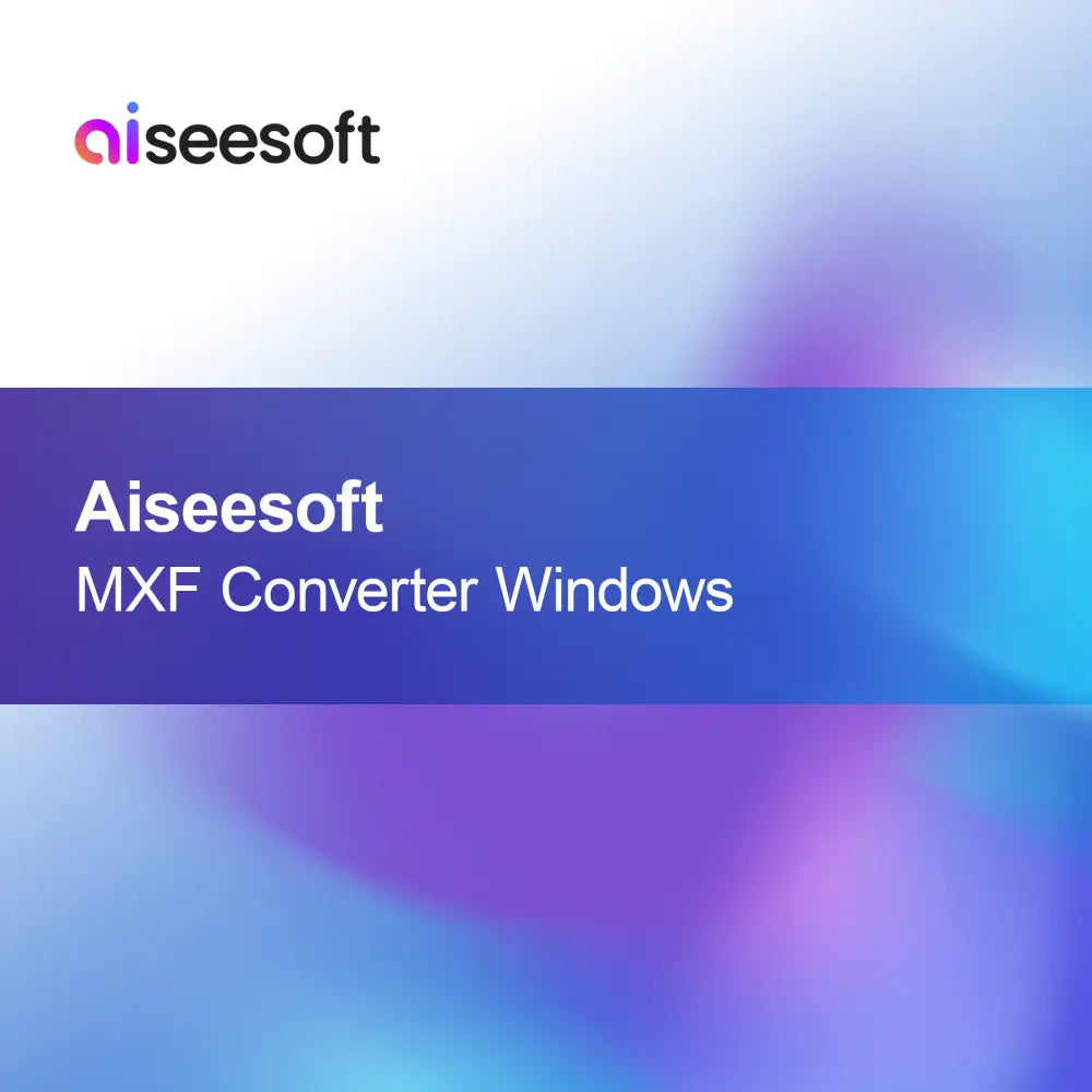 Aiseesoft MXF-muunnin