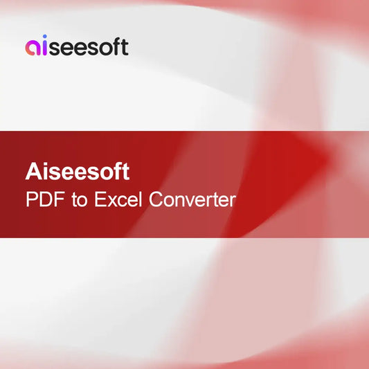 Aiseesoft PDF Excel-muuntimeen