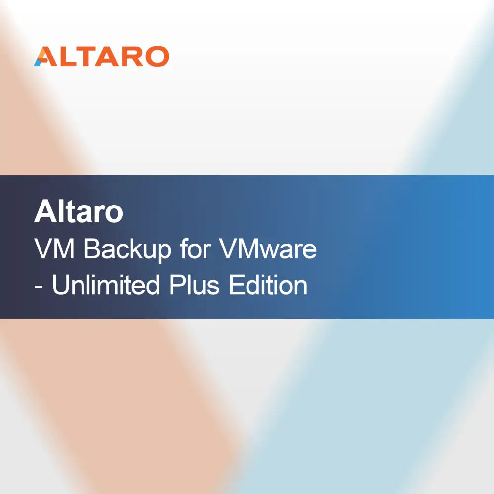 Altaro VM Backup VMwarelle - Unlimited Plus -versio