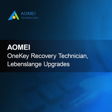 AOMEI OneKey Recovery Technician, elinikäiset päivitykset