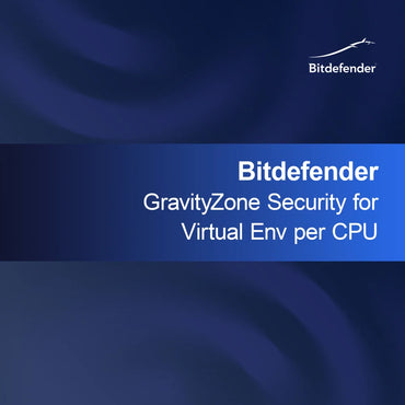 Bitdefender GravityZone -turva virtuaaliympäristöille per CPU
