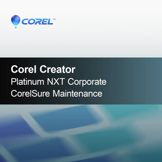 Corel Creator Platinum NXT Corporate CorelSure -ylläpito