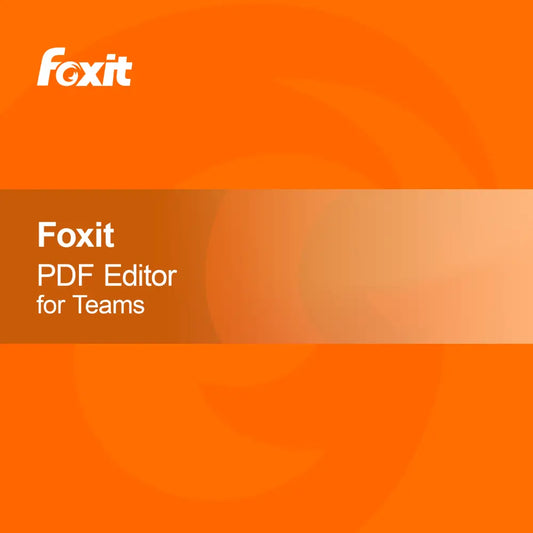 Foxit PDF Editor Teamsille