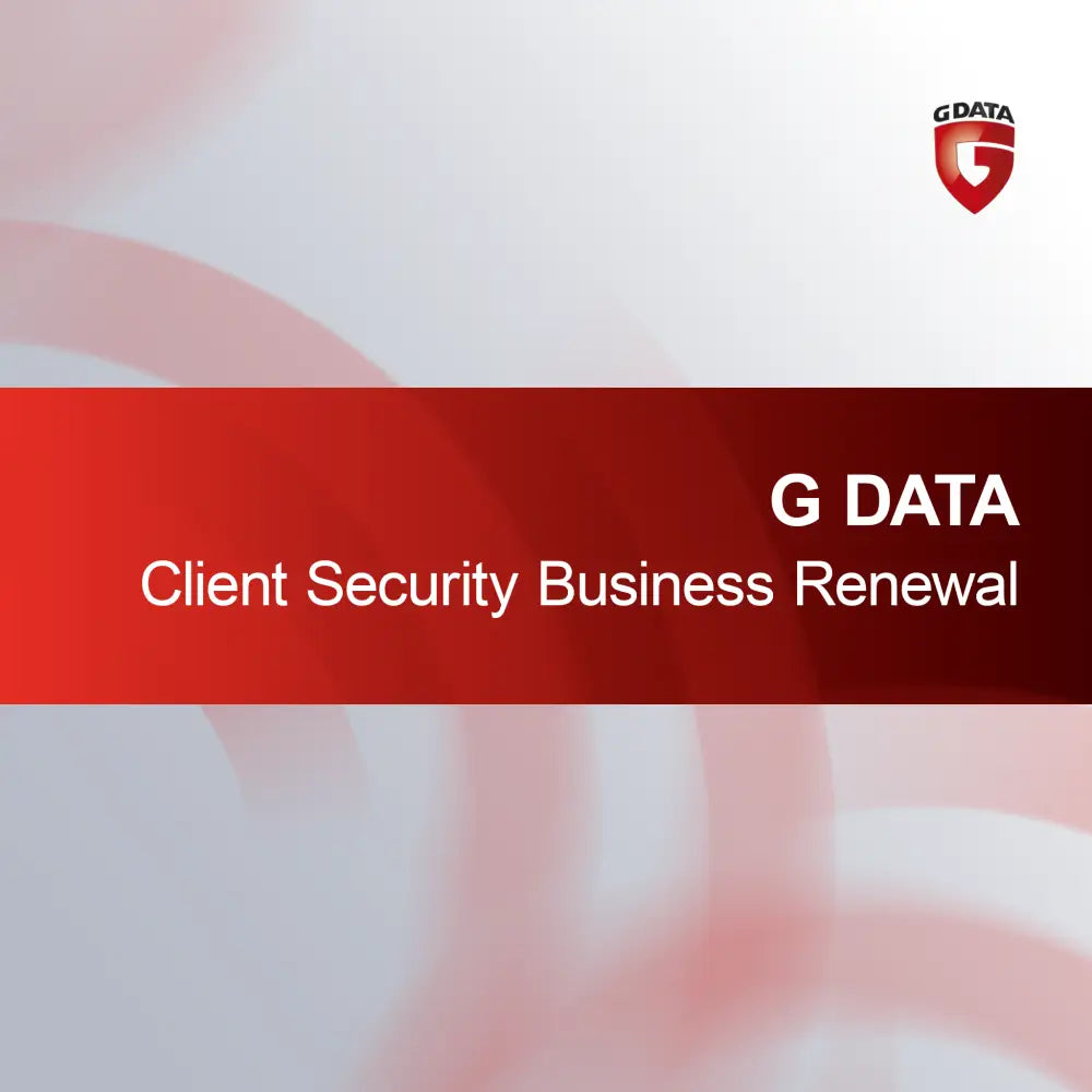 G DATA Client Security Business -tilauksen uusiminen