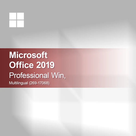Microsoft Office 2019 Professional Win, monikielinen (269-17068)