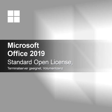 Microsoft Office 2019 Standard Open License, sopii terminaalipalvelimelle, volyymilisenssi