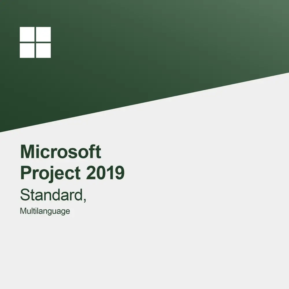 Microsoft Project 2019 Standard, monikielinen