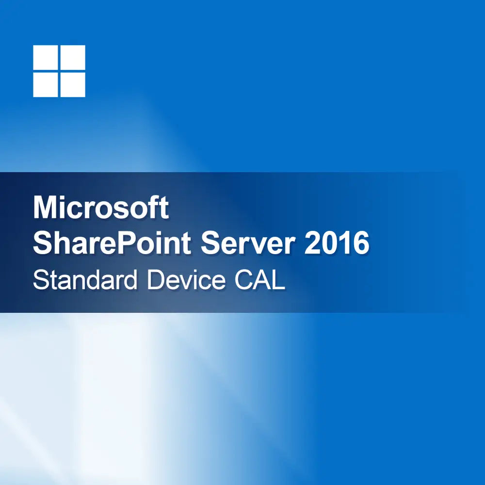 Microsoft SharePoint Server 2016 Standard -laitteiden CAL