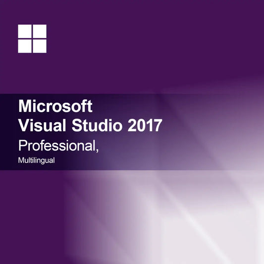 Microsoft Visual Studio 2017 Professional, monikielinen
