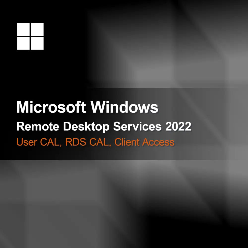 Microsoft Windows Remote Desktop Services 2022, käyttäjän CAL, RDS CAL, asiakaslisenssi