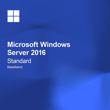 Microsoft Windows Server 2016 Standard-peruslisenssi