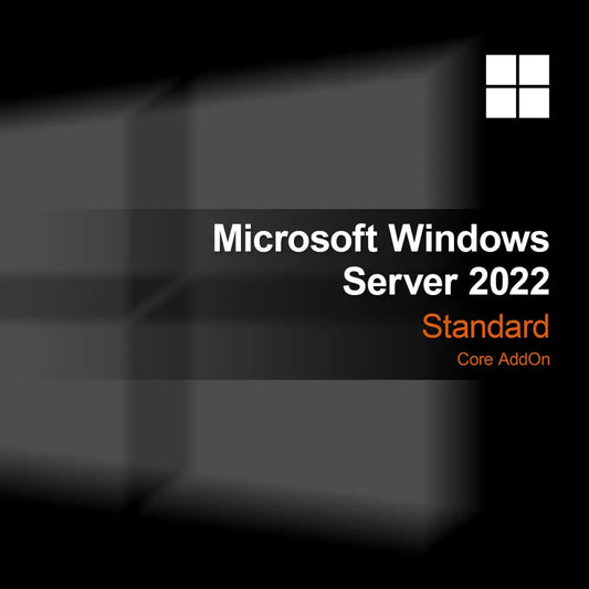 Microsoft Windows Server 2022 Standard Core -lisäosa