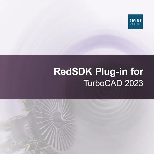 RedSDK-laajennus TurboCAD 2023:lle