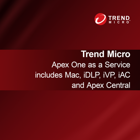 Trend Micro Apex One palveluna sisältää Macin, iDLP:n, iVP:n, iAC:n ja Apex Centralin