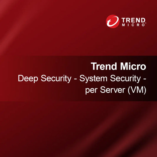 Trend Micro Deep Security - Järjestelmän suojaus - palvelinta kohden (VM)