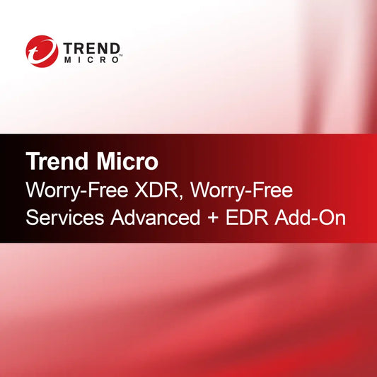 Trend Micro Worry-Free XDR, Worry-Free Services Advanced + EDR-lisäosa