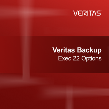 Veritas Backup Exec 22 -vaihtoehdot