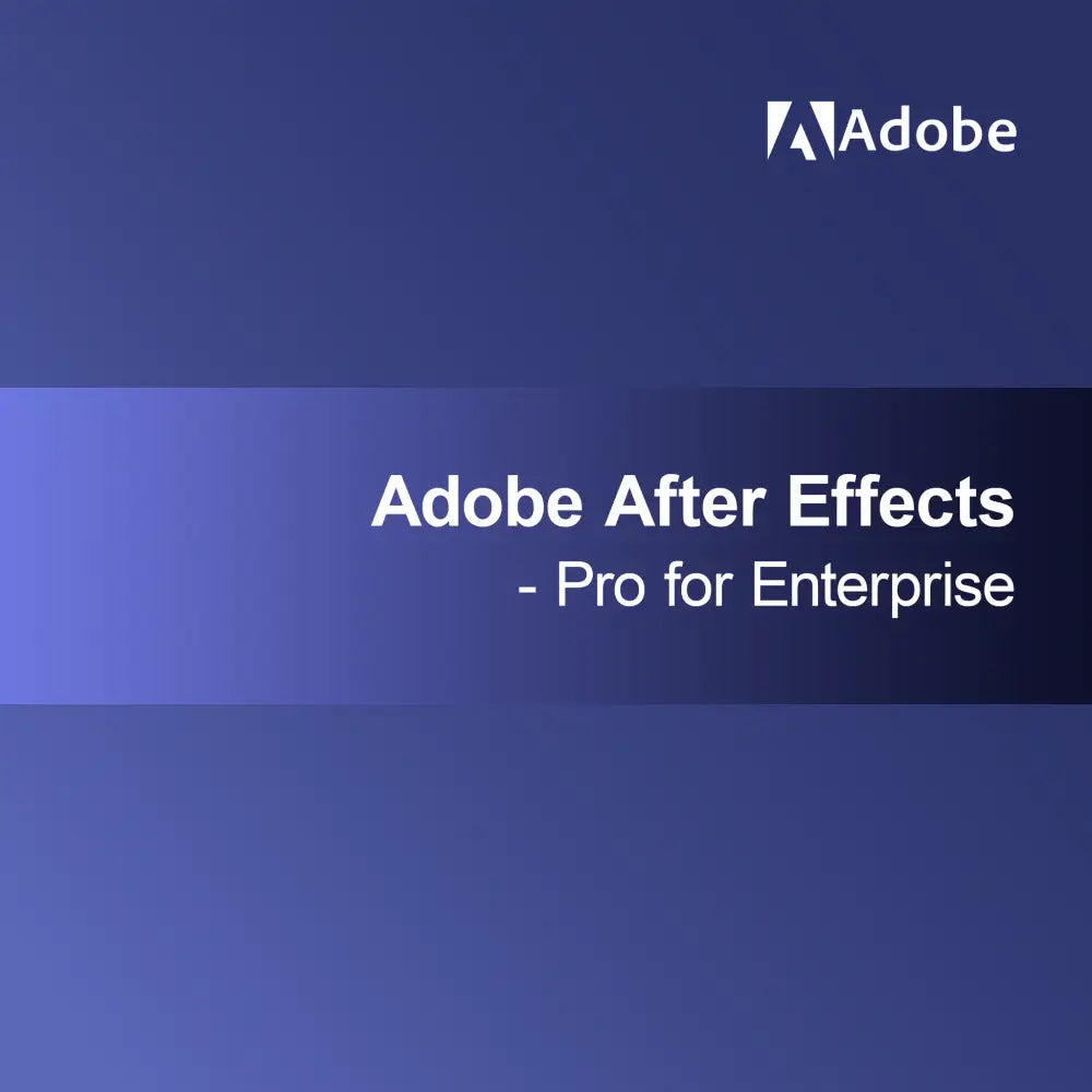 Adobe After Effects – Pro yrityksille