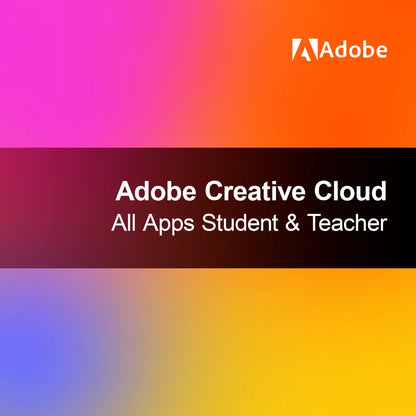 Adobe Creative Cloud Kaikki sovellukset opiskelijoille ja opettajille