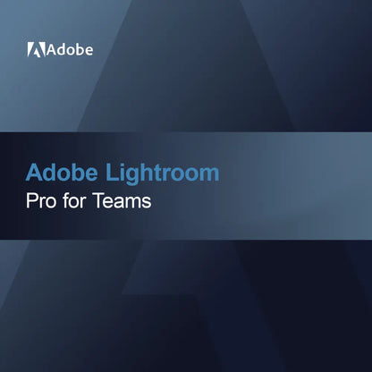 Adobe Lightroom - Pro tiimeille