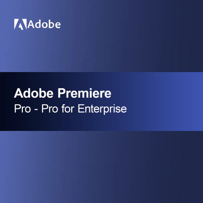 Adobe Premiere Pro - Pro yrityksille