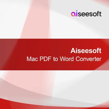 Aiseesoft Mac PDF Word-muuntimeen