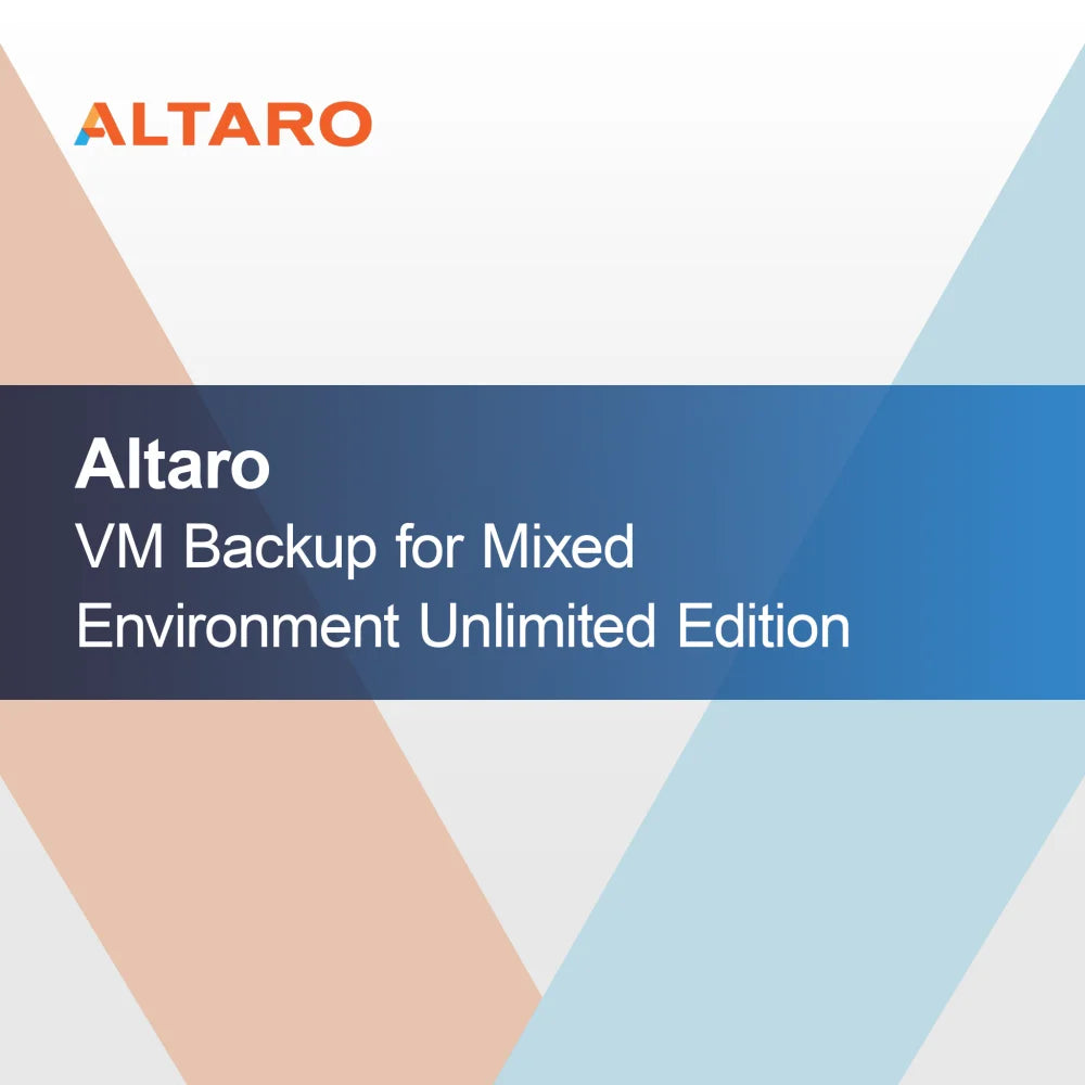 Altaro VM Backup sekaympäristölle Rajoittamaton versio
