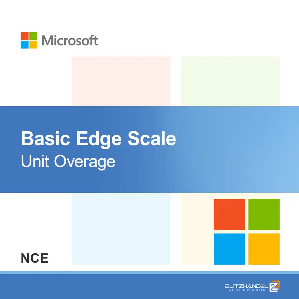Perus Edge Scale -yksikön ylitys (NCE)