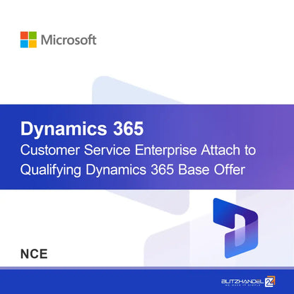 Dynamics 365 Customer Service Enterprise Liitä kelvolliseen Dynamics 365 -perustarjoukseen (NCE)