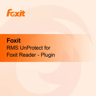 Foxit RMS UnProtect Foxit Readerille - Laajennus