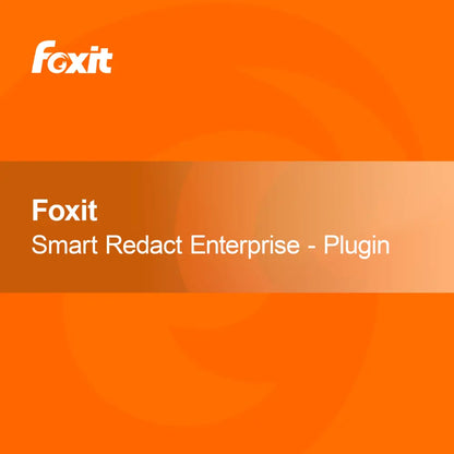 Foxit Smart Redact Enterprise - Laajennus