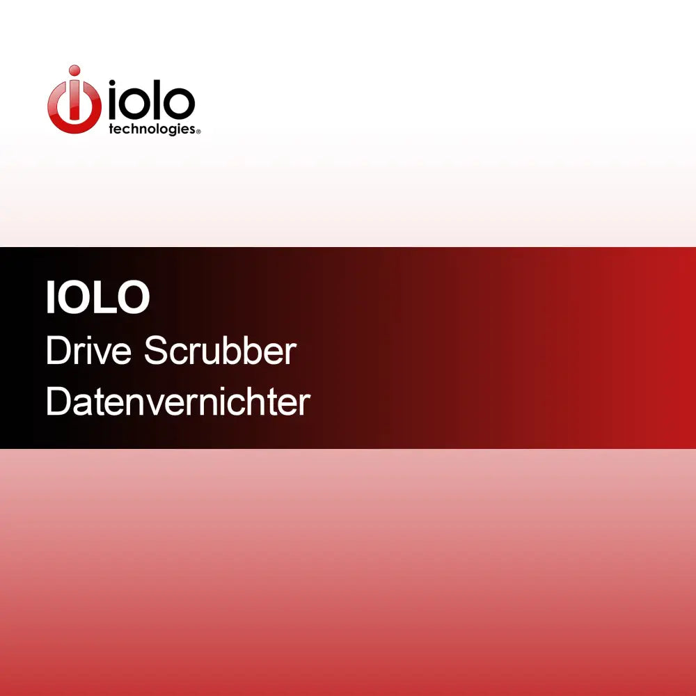 IOLO Drive Scrubber Tietojen tuhoaja