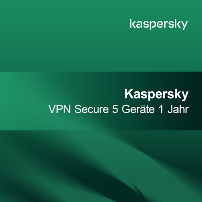 Kaspersky VPN Secure 5 laitetta 1 vuosi