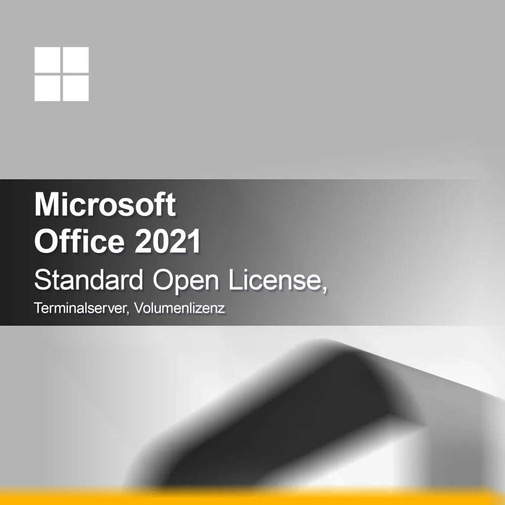 Microsoft Office 2021 Standard Open License, Terminalpalvelin, Volyymilisenssi