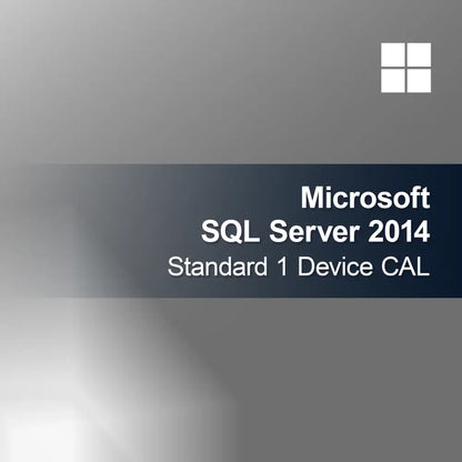 Microsoft SQL Server 2014 Standard 1 laitteen CAL